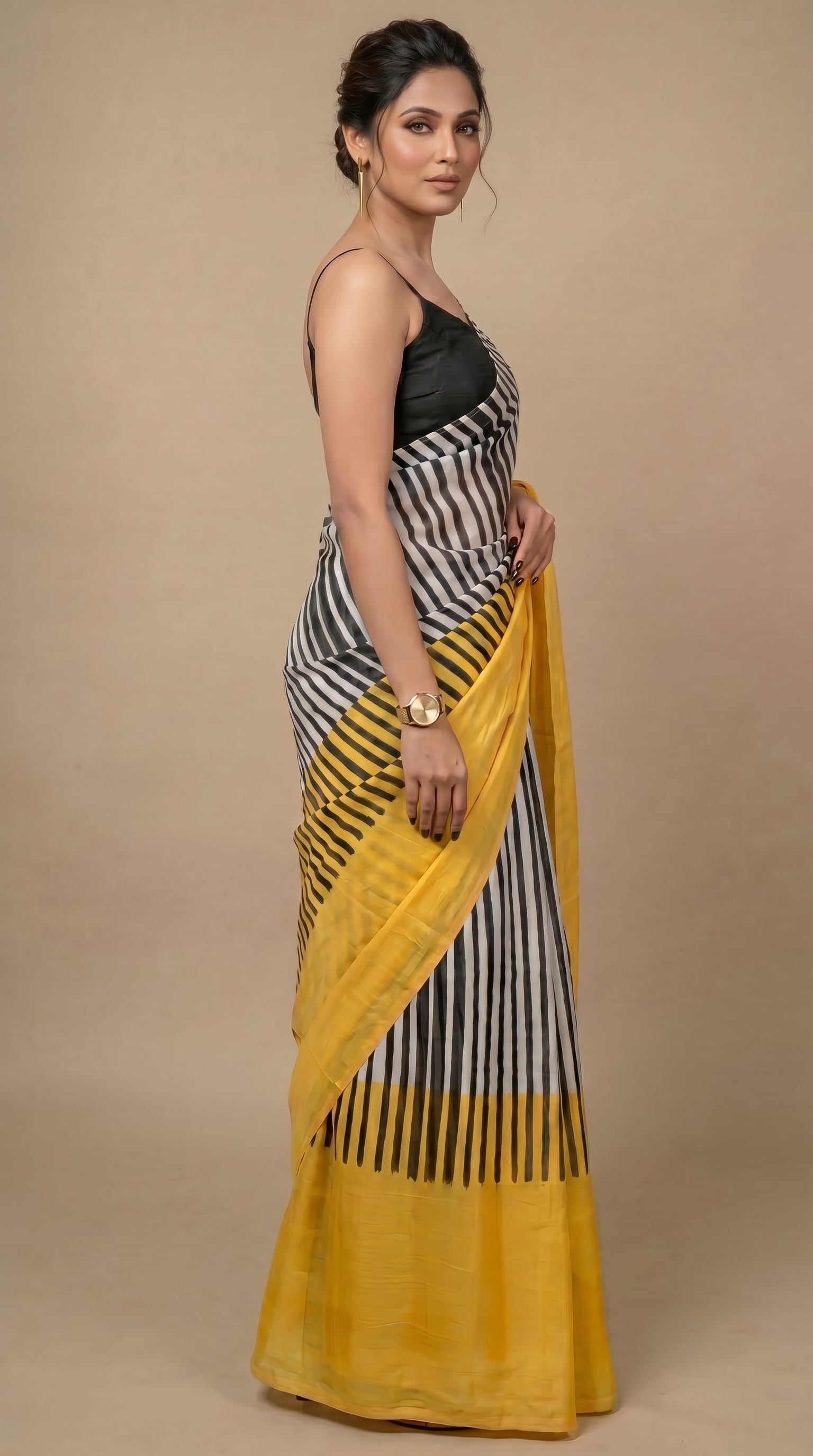 Urban Zebra Saree