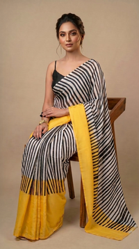 Urban Zebra Saree