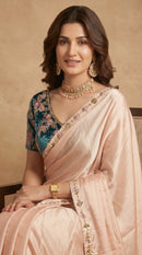Peach Bloom Saree