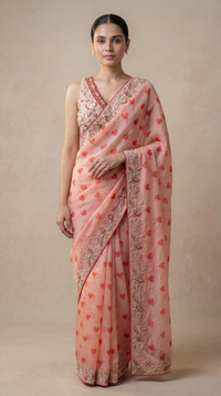 The Blush Crush Saree