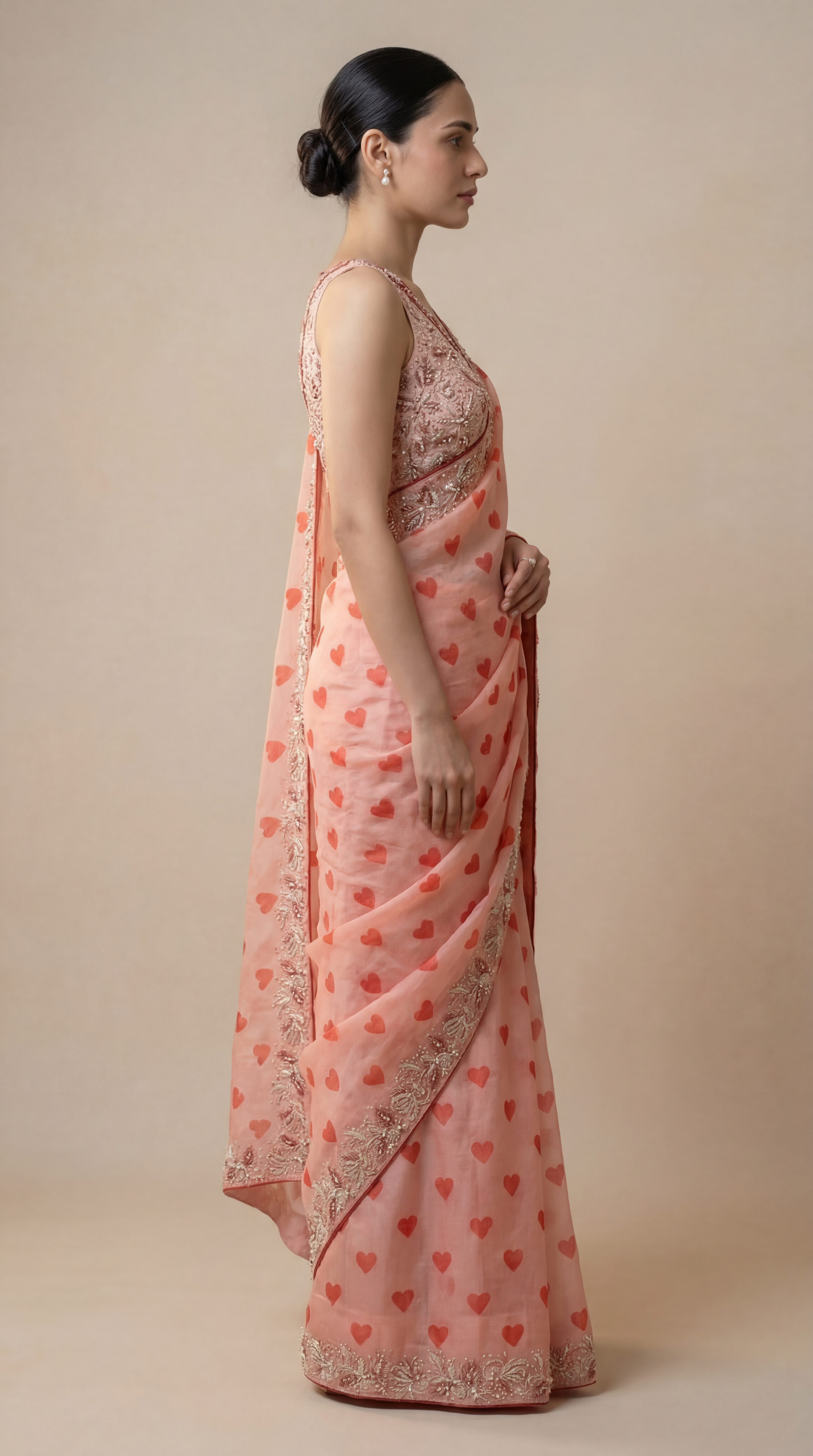 The Blush Crush Saree