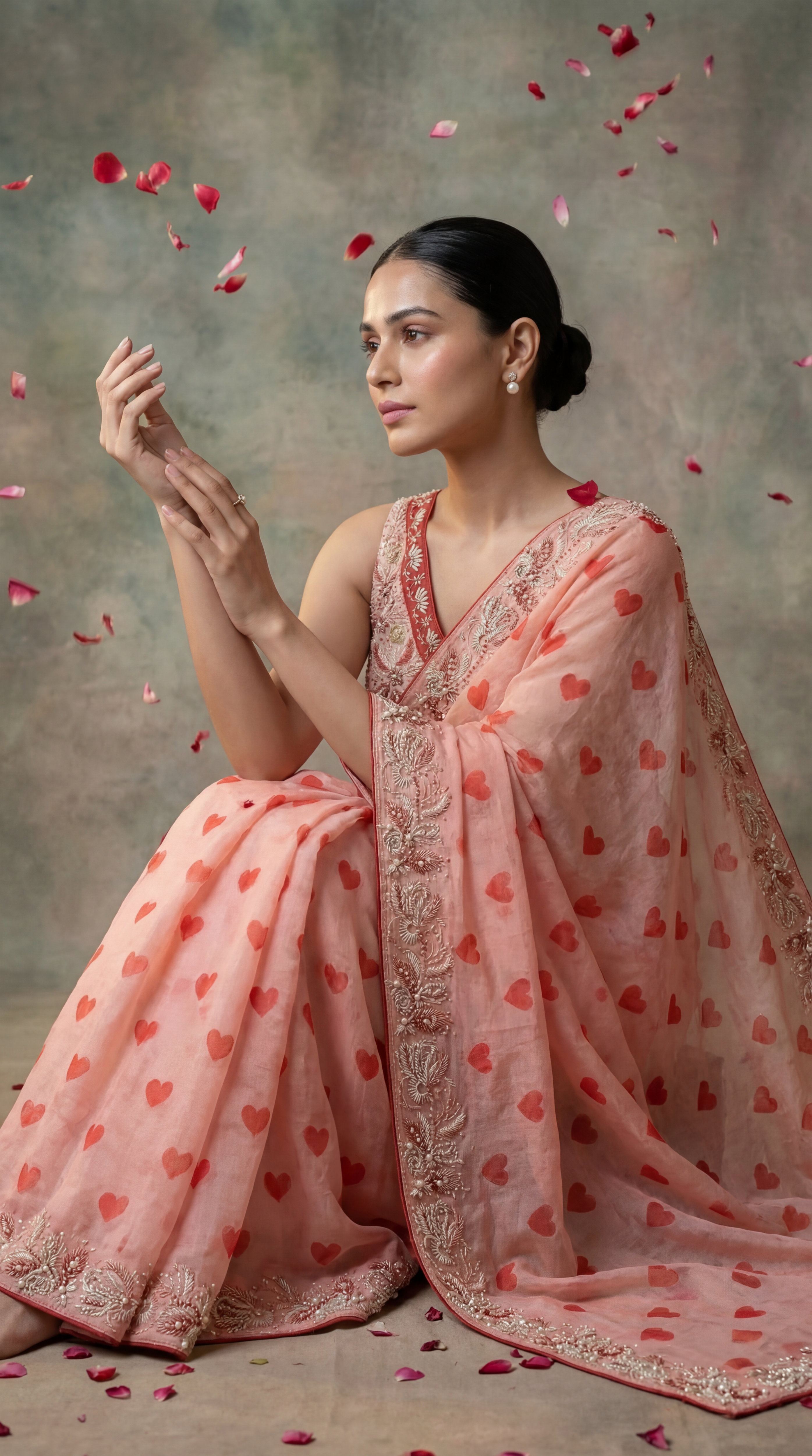 The Blush Crush Saree