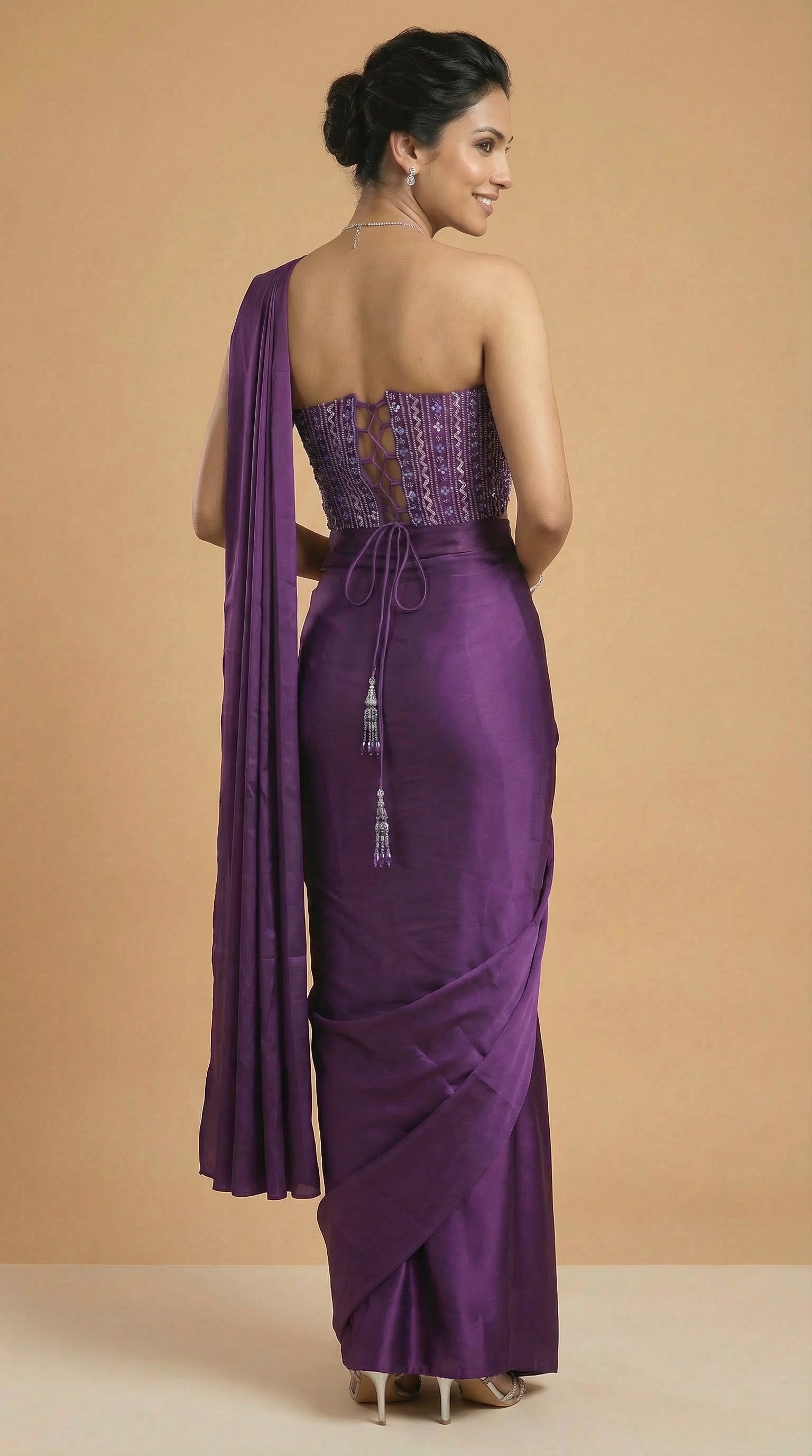 Twilight Corset Saree