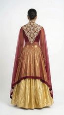 Ruby Rouge Royal Lehenga Set