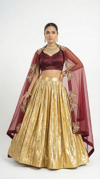 Ruby Rouge Royal Lehenga Set