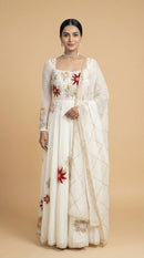 Shahi Safed Anarkali