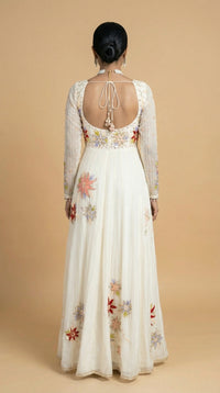 Shahi Safed Anarkali