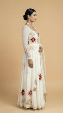 Shahi Safed Anarkali