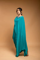 Turquoise Cape Drape