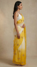Sunlit Whisper Saree