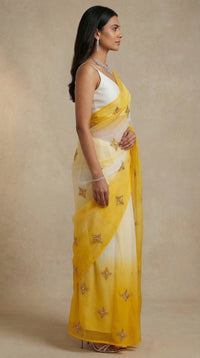 Sunlit Whisper Saree