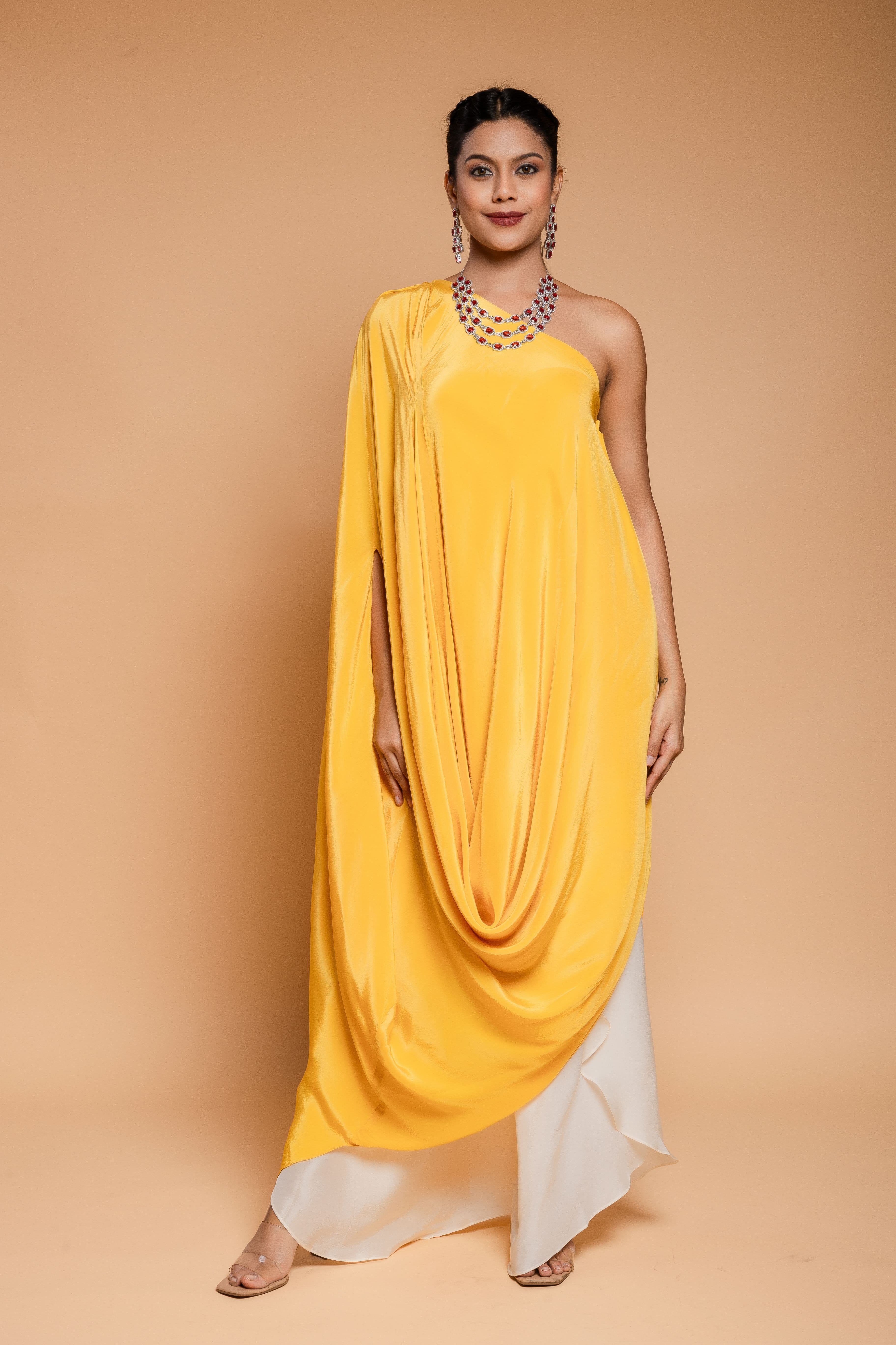 Yellow Cowl Set