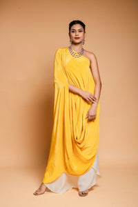 Yellow Cowl Set