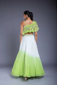 Green Lehenga Set