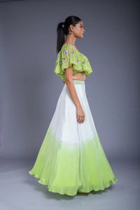Green Lehenga Set